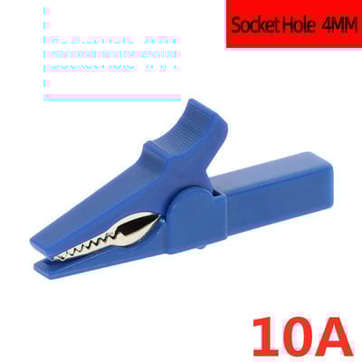 1kom testna stezaljka za bateriju 55MM 85MM aligatorska stezaljka za banana utikač 4mm kabelske sonde Krokodilska stezaljka 10A 30A