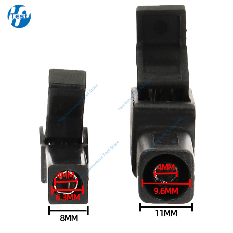 1kom testna stezaljka za bateriju 55MM 85MM aligatorska stezaljka za banana utikač 4mm kabelske sonde Krokodilska stezaljka 10A 30A