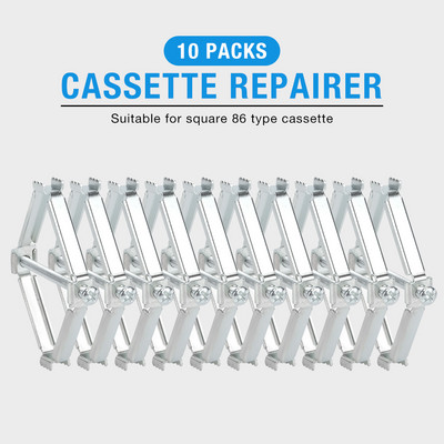 10gab 86 mm tumšās kastes remonta skrūves slēdzis Vecā ligzdas kārbas nomaiņa Fiksētas sienas remonta kārbas atbalsta stieņa elektriķa piederumi