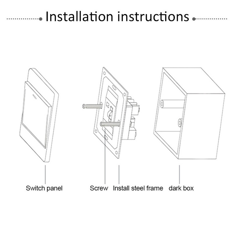 PVC plastist materjalid BOX Seina pistikupesa kassett Välisseina ühenduskarp Väliskinnitus seinakinnitus lüliti ühenduskarp 86*86mm
