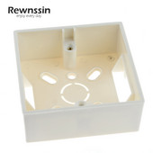 Rewnssin zidne utičnice i sklopke Kutija za vanjsku montažu 86mm*86mm*33mm, Razvodna kutija za nadgradnju Instalacijska kutija Vanjska kazeta