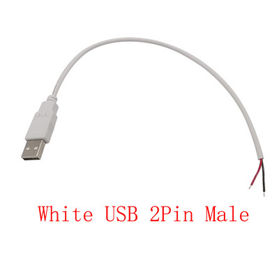 0,3 m/1 m/2 m 5 V USB kabel za napajanje 2/4 pinski USB 2.0 tip A muški utikač/ženska utičnica punjač, produžni priključak kabela za punjenje