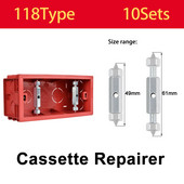 Alat za popravak kutije s prekidačima za montažu na zid 118/120 Alat za popravak nosača podesive duljine poluge utičnice potporne šipke vijak ključ