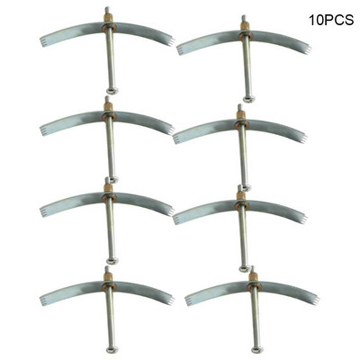 10PCS/Set 86Type Dark Box Repair Vijak manganski čelik zamijenite staru razvodnu kutiju fiksne zidne sklopke Montaža utičnice Popravak kazete