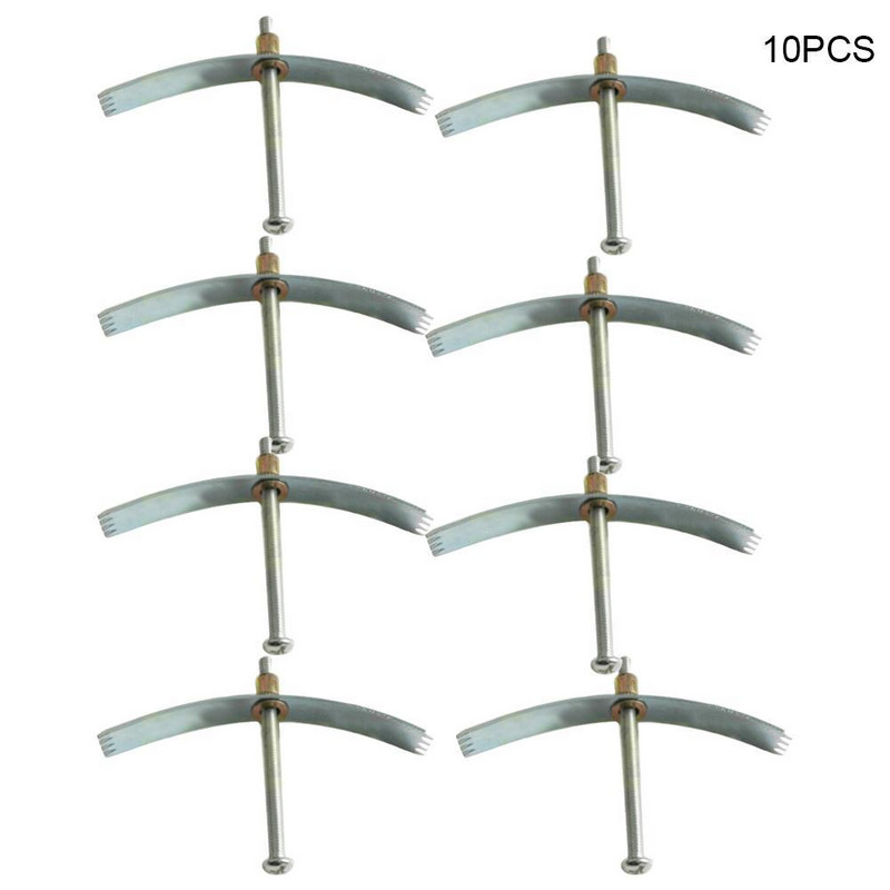 10PCS/Set 86Type Dark Box Repair Vijak manganski čelik zamijenite staru razvodnu kutiju fiksne zidne sklopke Montaža utičnice Popravak kazete