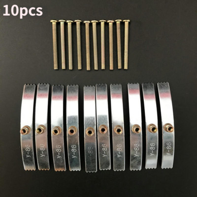 10pc 86 Tip Dark Box Vijak za popravak Zidni prekidači Dio za popravak kutije za utičnicu Dio za popravak Fiksni nosač Komplet ručnih alata Električni pribor