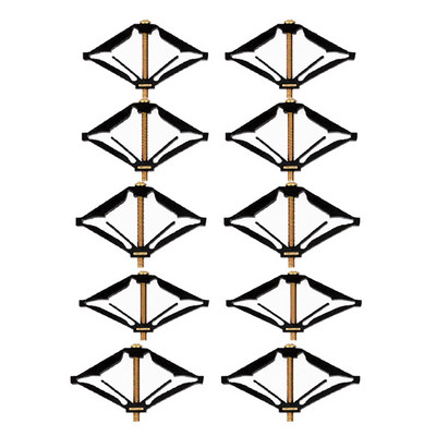 10 komada Vijak za popravak tamne kutije 86 Tip manganskog čelika Utičnica Stara fiksna kaseta Popravak zida Zamjena kutije Pribor za električara