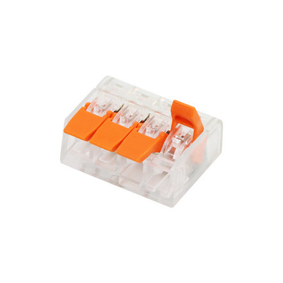 Mini Quick Plug Wire Connectores Električni terminali Kit Novi brzi univerzalni kompaktni kabelski rasvjetni konektori Set 2/3/4 Pin
