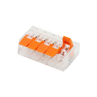 Mini Quick Plug Wire Connectores Električni terminali Kit Novi brzi univerzalni kompaktni kabelski rasvjetni konektori Set 2/3/4 Pin
