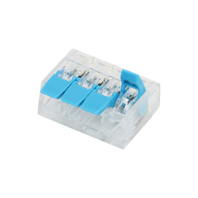 Mini Quick Plug Wire Connectores Električni terminali Kit Novi brzi univerzalni kompaktni kabelski rasvjetni konektori Set 2/3/4 Pin