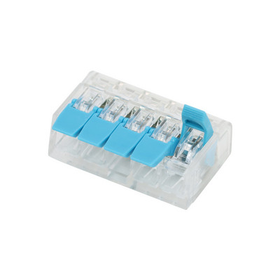 Mini Quick Plug Wire Connectores Električni terminali Kit Novi brzi univerzalni kompaktni kabelski rasvjetni konektori Set 2/3/4 Pin