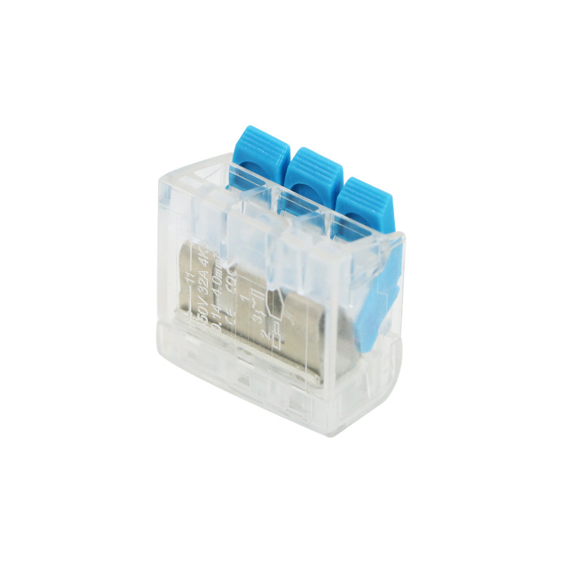 Mini Quick Plug Wire Connectores Električni terminali Kit Novi brzi univerzalni kompaktni kabelski rasvjetni konektori Set 2/3/4 Pin