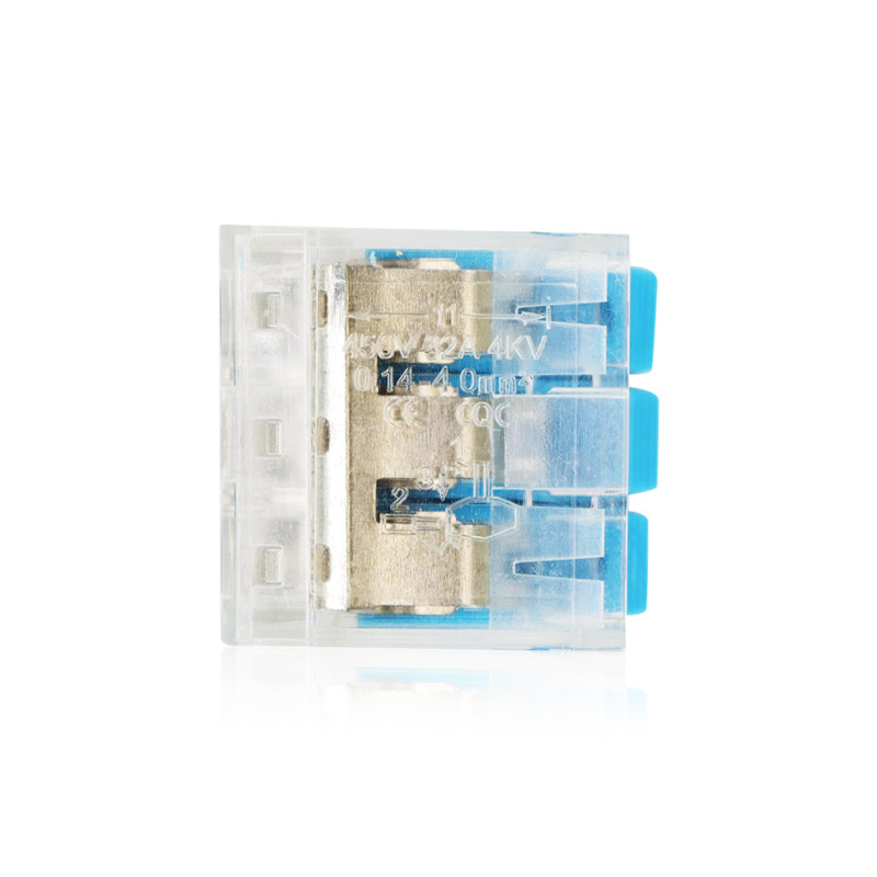 Mini Quick Plug Wire Connectores Električni terminali Kit Novi brzi univerzalni kompaktni kabelski rasvjetni konektori Set 2/3/4 Pin