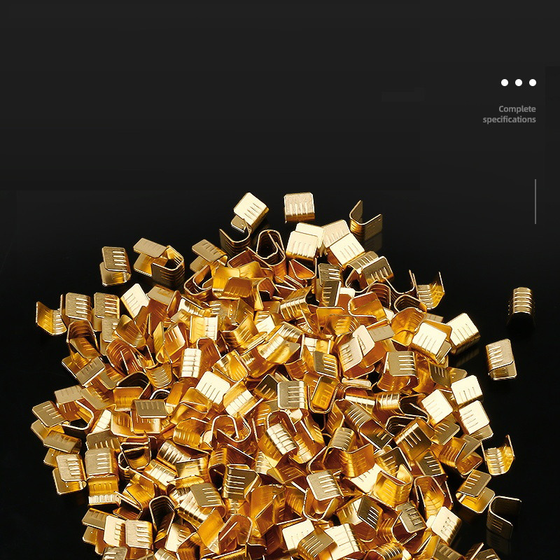 Σύρμα ακροδεκτών καλωδίωσης πόρπης πτύχωσης ακροδεκτών παράλληλος σύνδεσμος χάλκινη πόρπη 452 / 453 / 454 τύπου