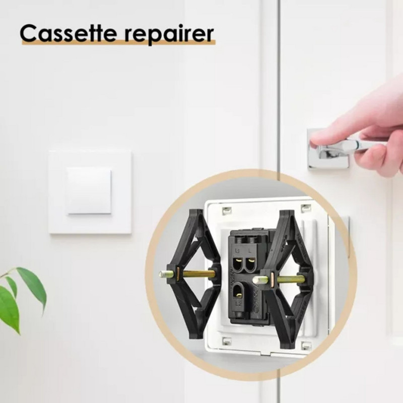 86 Tüüp Tume kasti parandaja Vana fikseeritud kassetiga seinaparandaja Vahetage elektriku tarvikud Kruvipistikud lülituskarbid tugivarras