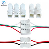 20/50/100Pcs 2P 3P CH-2 CH-3 Opružna žica Brzi konektor G7 Električni stezaljke za spajanje Blok spojnice kabela Fit Led traka