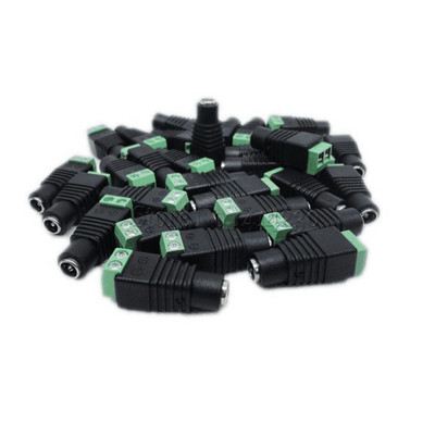 Līdzstrāvas kontaktdakšas savienotājs 2,1 mm x 5,5 mm 5,5 * 2,1 mm 5,5 * 2,5 mm 3,5 * 1,35 mm (skrūvju stiprinājuma veids) Nav nepieciešams metināt līdzstrāvas spraudņa adapteri