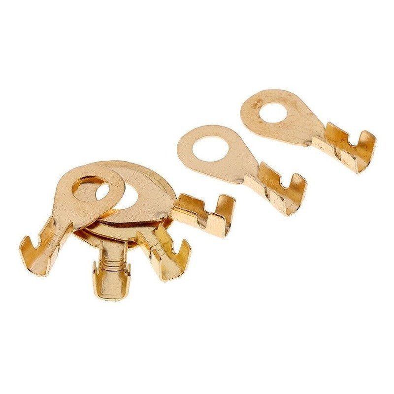 150/300/450KOM M3/M4/M5/M6/M8/M10 Prstenaste ušice Oči Bakreni spojni terminali Kabelska papučica Konektor za žice Neizolirani set asortimana