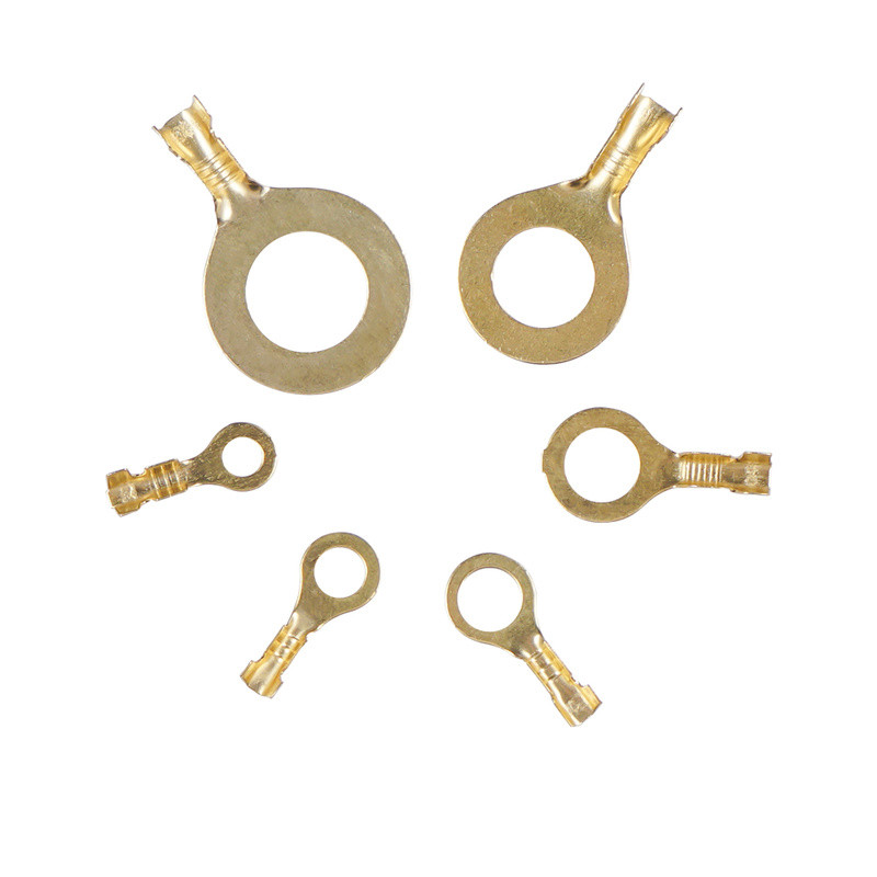 150/300/450KOM M3/M4/M5/M6/M8/M10 Prstenaste ušice Oči Bakreni spojni terminali Kabelska papučica Konektor za žice Neizolirani set asortimana