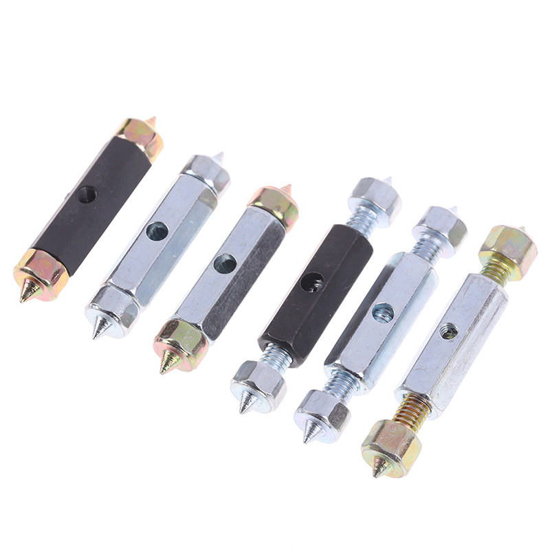 Novi stil 2PCS Vijak za popravak kazeta Ključ za utičnicu prekidača Vijak za kazete Potporna šipka Zidna kutija s prekidačima Tajna skrovišta