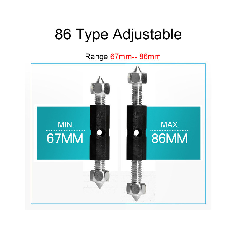 10PCS/Set Zidni prekidač Kazeta Vijak Ključ Prekidač Utičnica Vijci Zidna kutija prekidača Tajna škrinja Vijci za popravak Potporna šipka