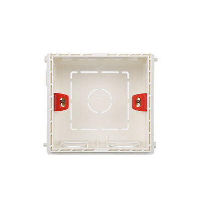 Prekidačka utičnica Razvodna kutija Kazeta Atlectric kutija za ugradnju Skrivena skrivena unutarnja kutija za ugradnju Tip 86 Bijela Crvena Plava kutija