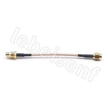 Удължителен кабел за антена SMA-JK SMA мъжки към женски вътрешен винт вътрешен отвор към външен винт вътрешна игла RG316 адаптерен кабел