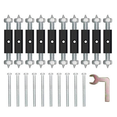 Kasešu remonta ierīce 10 pāri 86 tipa kasešu remonta ierīce ar uzgriežņu atslēgu Universālās skrūves Instrumenti izolācijas labotājs ar