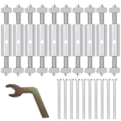 Kasešu remonta ierīce 10 pāri 86 tipa kasešu remonta ierīce ar uzgriežņu atslēgu Universālās skrūves Instrumenti izolācijas labotājs ar