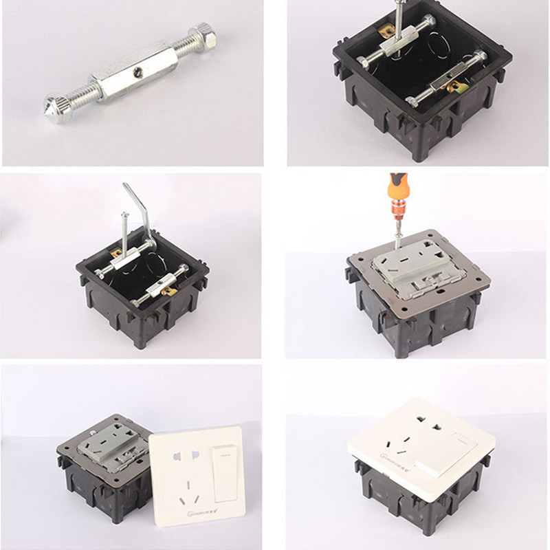 Kasešu remonta ierīce 10 pāri 86 tipa kasešu remonta ierīce ar uzgriežņu atslēgu Universālās skrūves Instrumenti izolācijas labotājs ar