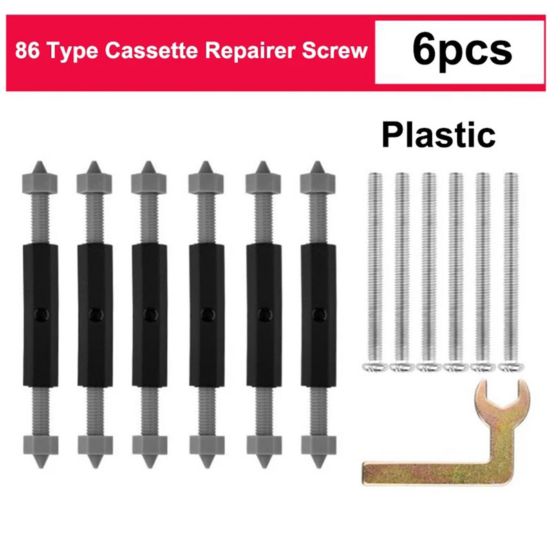 Remontētājs Remontētājs Skrūvju kasete Skrūves stiprinājuma skrūve Metāla atbalsta stieņa sienas stiprinājums uzgriežņu atslēga Apakšdaļa Izturīga pret koroziju