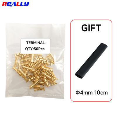 50 tk U-kujuline vasest rõngasklemmid, presstraat isoleerimata kaabellabidas elektriline põkkliitmik elektriautode jaoks