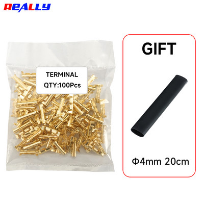 50 tk U-kujuline vasest rõngasklemmid, presstraat isoleerimata kaabellabidas elektriline põkkliitmik elektriautode jaoks