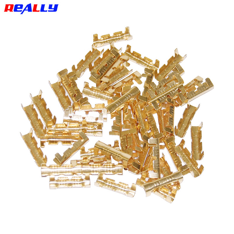 50 tk U-kujuline vasest rõngasklemmid, presstraat isoleerimata kaabellabidas elektriline põkkliitmik elektriautode jaoks