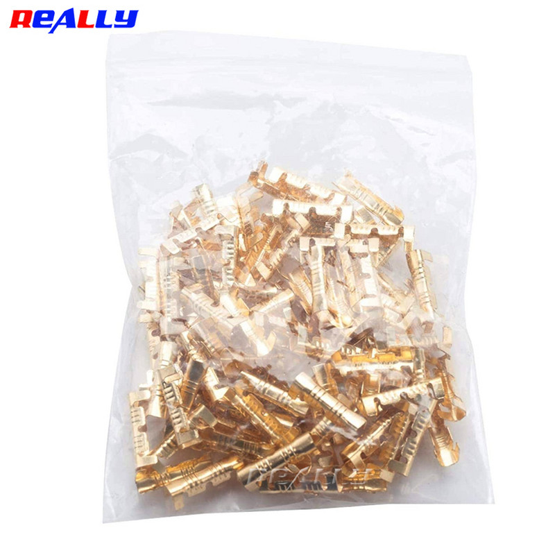 50 tk U-kujuline vasest rõngasklemmid, presstraat isoleerimata kaabellabidas elektriline põkkliitmik elektriautode jaoks