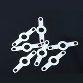 50kom/100kom Posrebreni bakreni terminal za lemljenje s dvostrukom glavom M2.2-M4.2 Kružna podloška za zavarivanje Ploča za zavarivanje Lemna ušica