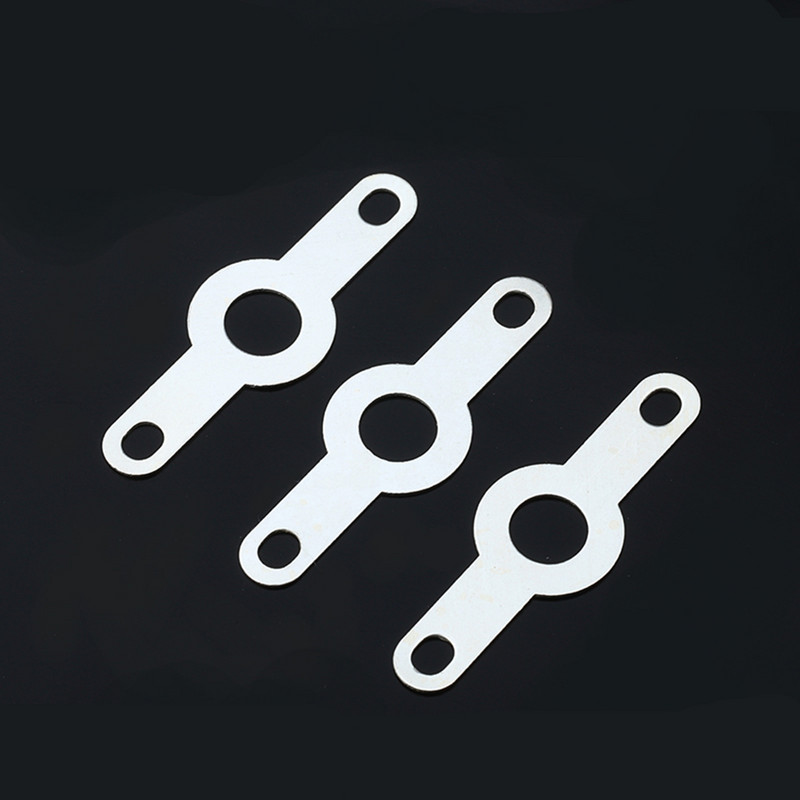 50kom/100kom Posrebreni bakreni terminal za lemljenje s dvostrukom glavom M2.2-M4.2 Kružna podloška za zavarivanje Ploča za zavarivanje Lemna ušica