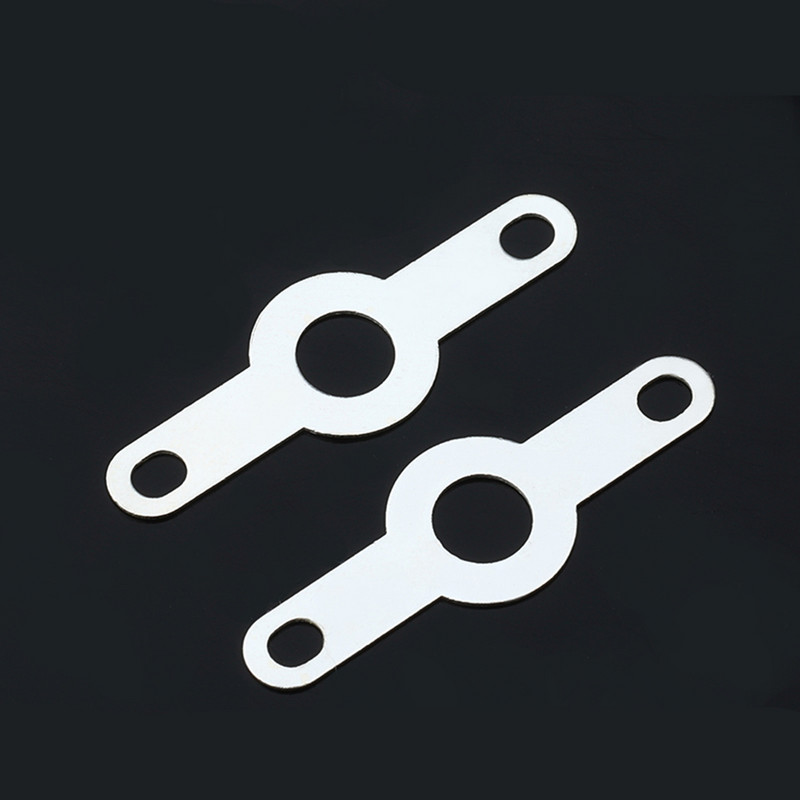 50kom/100kom Posrebreni bakreni terminal za lemljenje s dvostrukom glavom M2.2-M4.2 Kružna podloška za zavarivanje Ploča za zavarivanje Lemna ušica