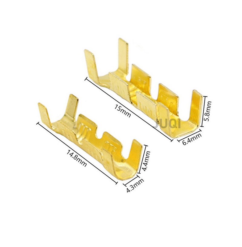 453 /453C U-kujuline klemmileht külm sisetükid klemmijuhtme ühendusklemmid elektrilised väikesed hambad klemmid 0,3-4,0 mm²