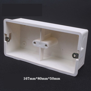 86 Τύπος Universal Junction Back Box Secret Stash Cassette Thickening Wall Mount Switch Socket Bottom Box