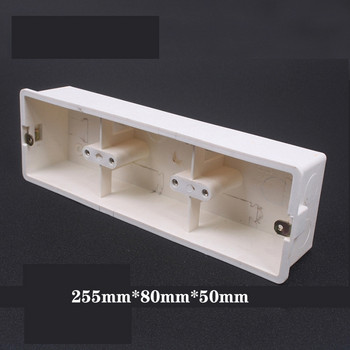 86 Τύπος Universal Junction Back Box Secret Stash Cassette Thickening Wall Mount Switch Socket Bottom Box