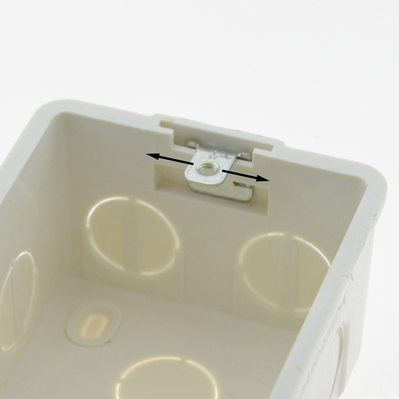 Avoir Montažna žičana kutija Instalacijska kazeta Razvodna kutija 146MM*86MM Zidna spojnica Tamna kutija Prekidač za svjetlo Utičnica Skrivena kutija