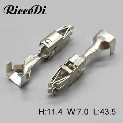 10-100Pcs 1,5 3,5 6,3 9,5 mm Αρσενικό θηλυκό πρεσαριστό σύρμα ακροδεκτών και ελαστικών σφραγίδων 964286-1 964274-2 964296-1 926965-1 Για VW