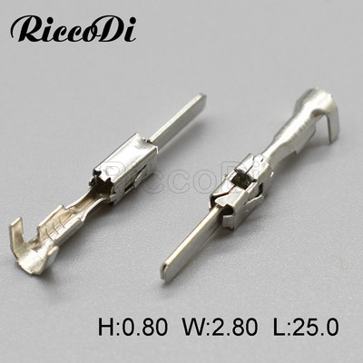 10-100Pcs 1,5 3,5 6,3 9,5 mm Αρσενικό θηλυκό πρεσαριστό σύρμα ακροδεκτών και ελαστικών σφραγίδων 964286-1 964274-2 964296-1 926965-1 Για VW