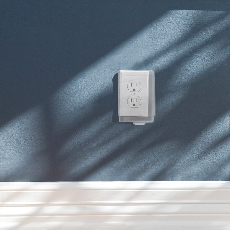 Dangtis lizdo dėžutės jungiklis išvesties jungtis elektros dėklas, atsparus oro sąlygoms, plokštė, lauko kištuko dangčiai sieninio paviršiaus lizdas