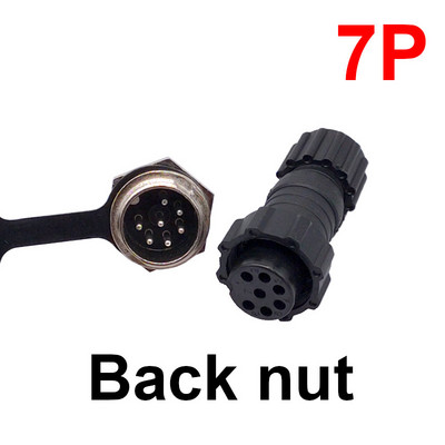 Zrakoplovni konektor GX16 M16 vodootporna stražnja matica za spajanje muški i ženski utikač i utičnica 2pin3pin4pin5pin6pin7pin8pin9pin10pin