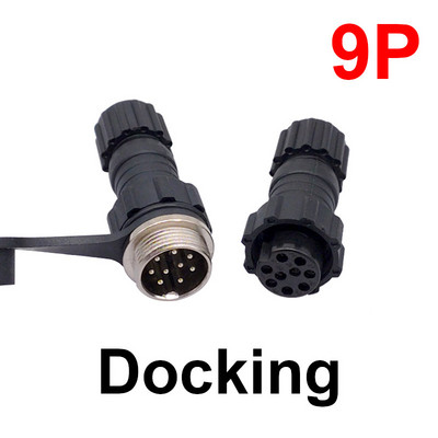 Zrakoplovni konektor GX16 M16 vodootporna stražnja matica za spajanje muški i ženski utikač i utičnica 2pin3pin4pin5pin6pin7pin8pin9pin10pin