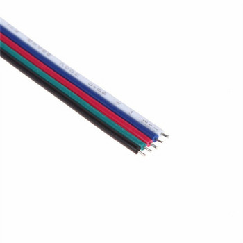 4pin 5pin LED RGB RGBW Strip Light Connector Αρσενικό & θηλυκό βύσμα υποδοχή καλωδίου σύνδεσης για 5050 RGB RGBW Led Strip φως