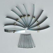 10Pcs / Lot 86Type Dark Box Prekidači za popravak Kutija za utičnice Montaža kasete Vijak za popravak od manganskog čelika Zamjena stare razvodne kutije