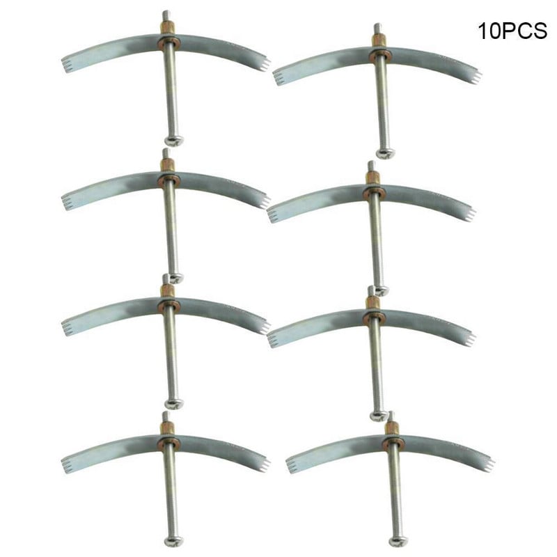 10Pcs / Lot 86Type Dark Box Prekidači za popravak Kutija za utičnice Montaža kasete Vijak za popravak od manganskog čelika Zamjena stare razvodne kutije